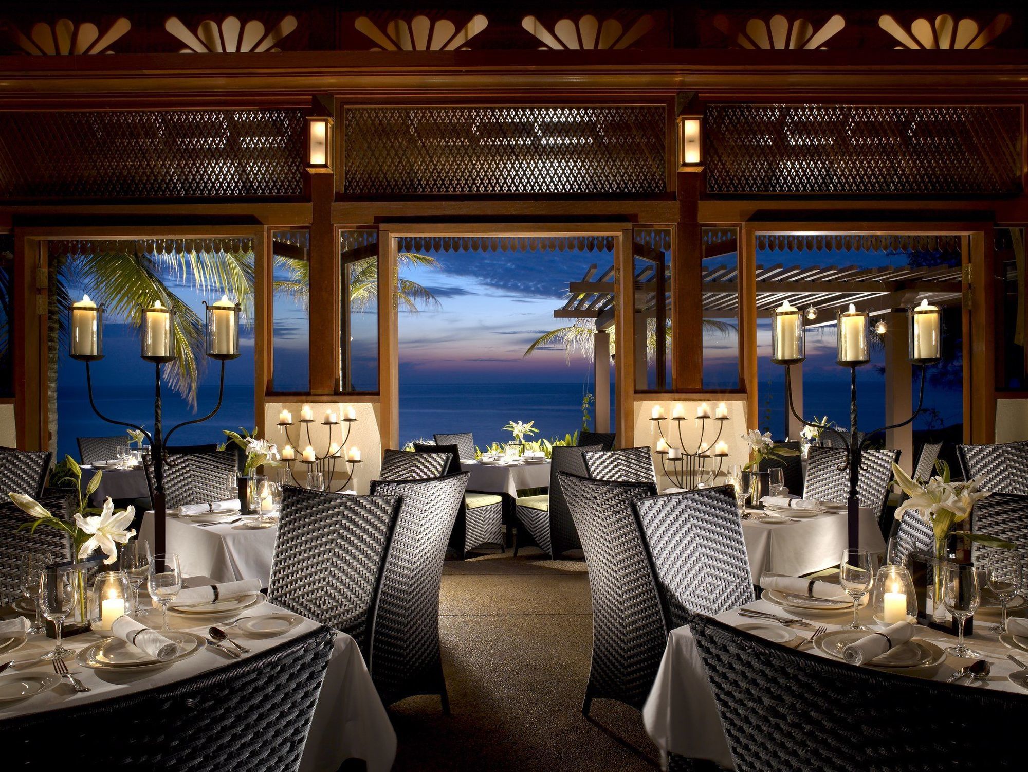 Tanjong Jara Resort, Terengganu - A Small Luxury Hotels Of The World Dungun Restaurante foto The Beach Club at The Four Seasons Resort Maui